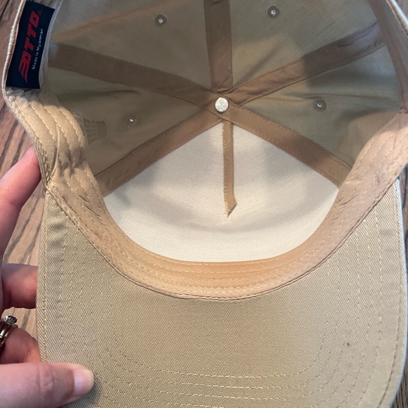 Trucker hat. Worn once. Adjustable strap. - Picture 5 of 5